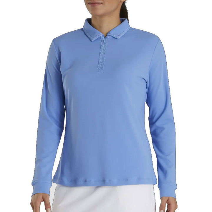 FootJoy Pique Longsleeve Sun Protection Shirt Golf Polo 2020 Women