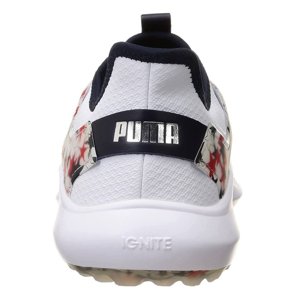 PUMA Ignite Fasten8 USA Spikeless Golf Shoes 2021