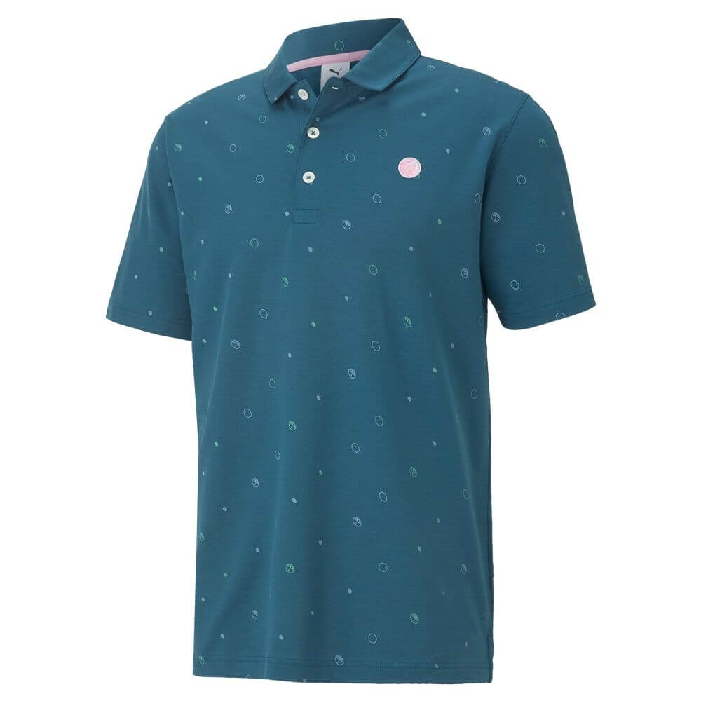 PUMA Legacy Print Golf Polo 2021