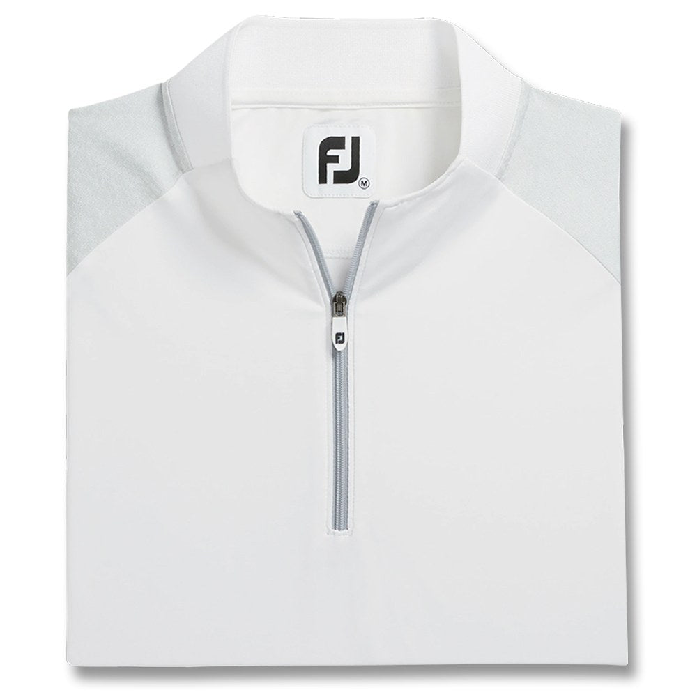 FootJoy Zip Placket Raglan Short Sleeve Golf Pullover 2021 Women