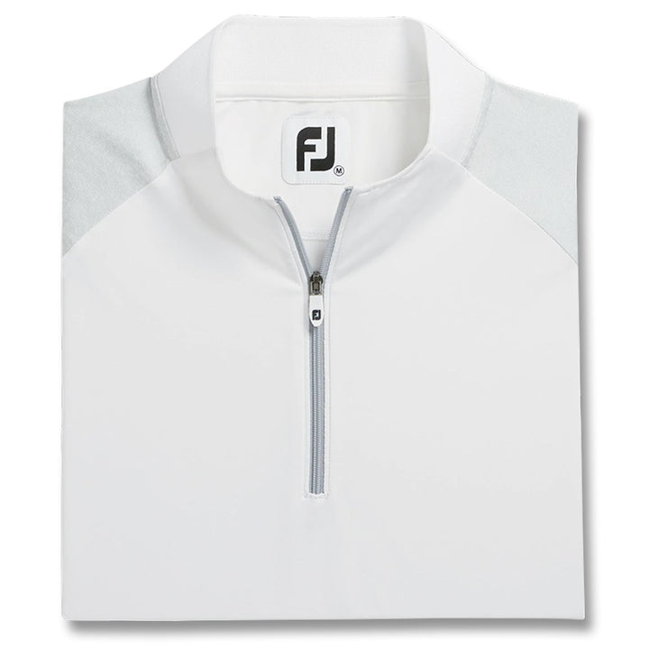 FootJoy Zip Placket Raglan Short Sleeve Golf Pullover 2021 Women