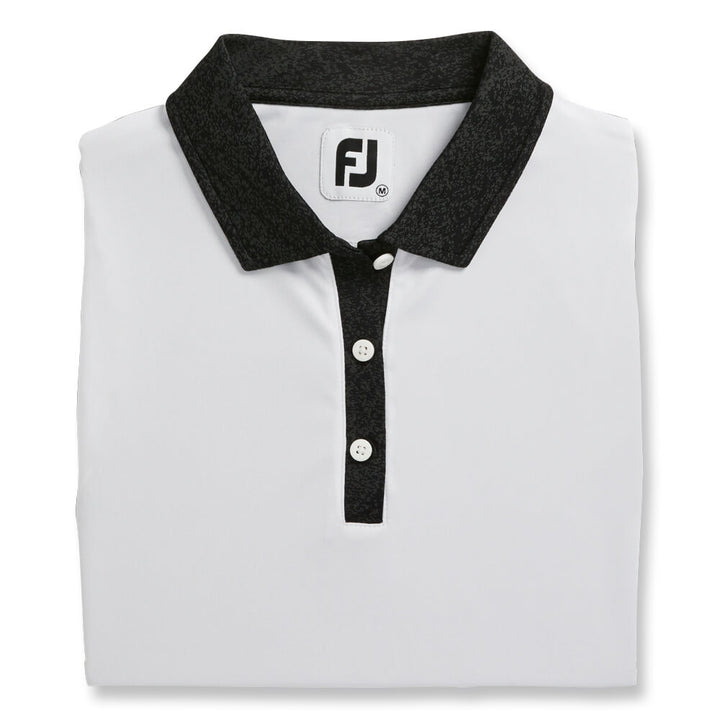 FootJoy Sleeveless Jacquard Back Shirt Golf Polo 2021 Women