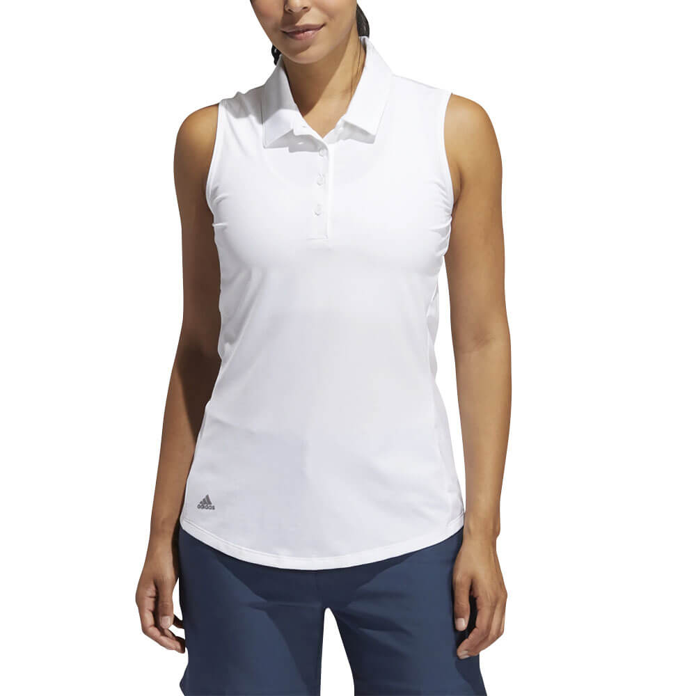 Adidas Ultimate 365 Solid Sleeveless Golf Polo 2021 Women