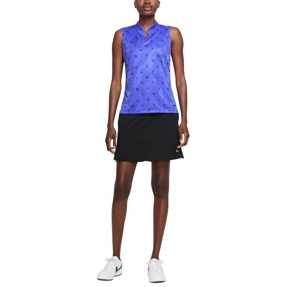Nike Dri-Fit Victory Printed Sleeveless Golf Polo 2021 Women
