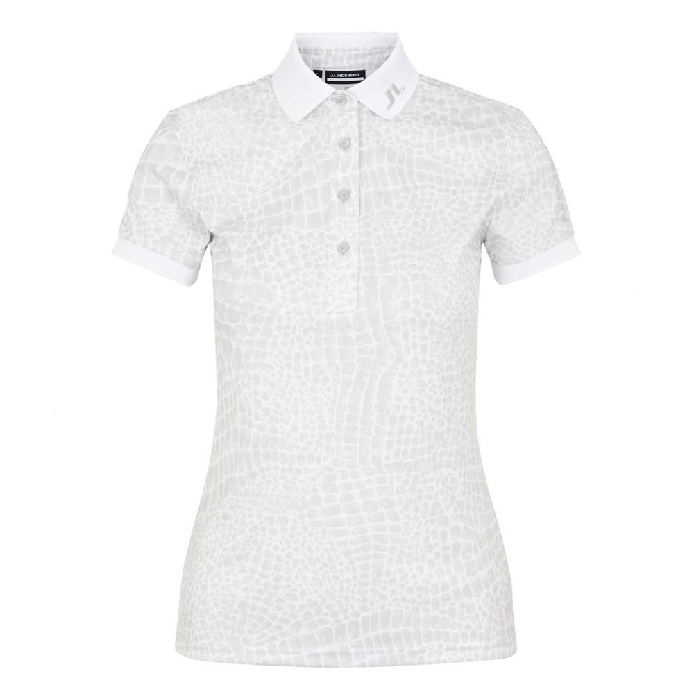 J.Lindeberg Tour Tech Print FW Golf Polo 2021 Women