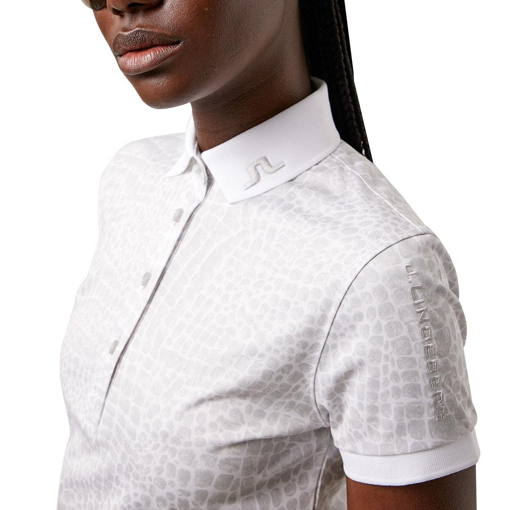 J.Lindeberg Tour Tech Print FW Golf Polo 2021 Women