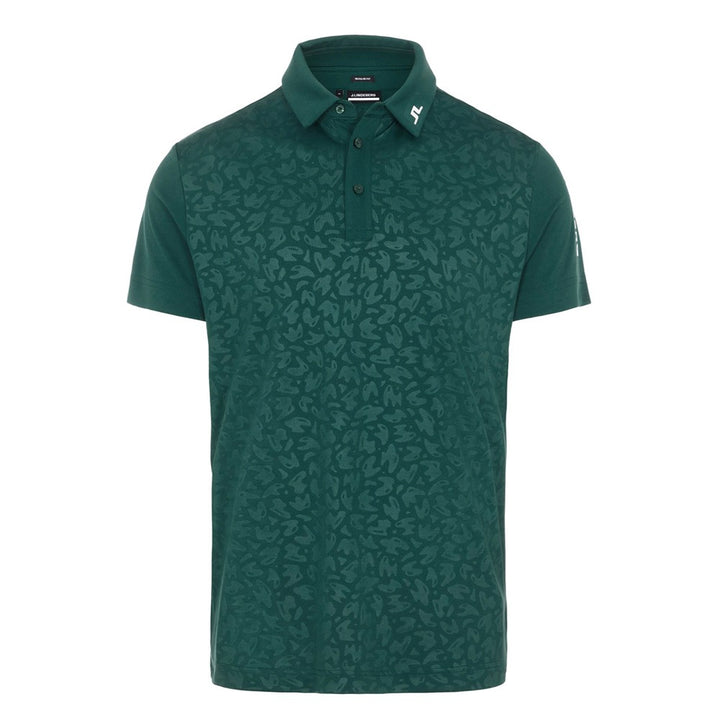 J.Lindeberg Joel Reg Fit Print Golf Polo 2021