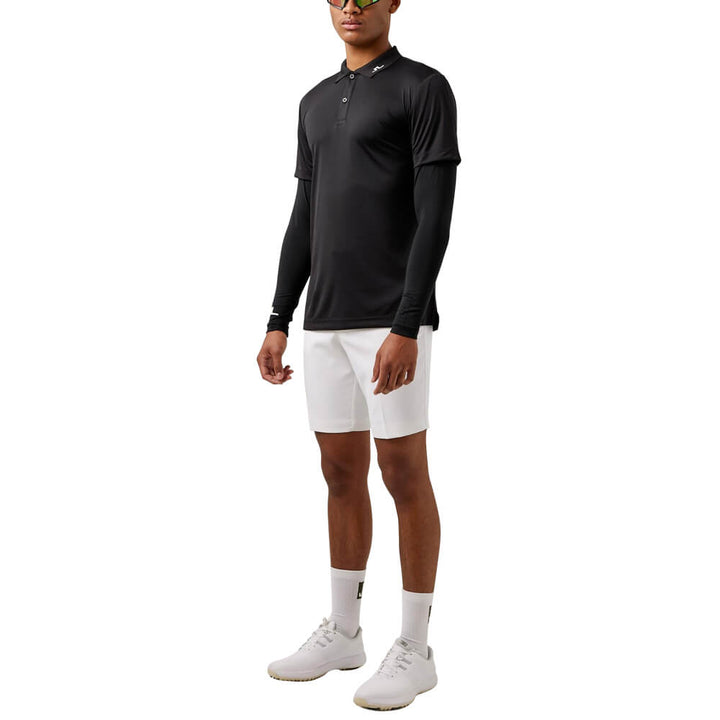 J.Lindeberg Leon Regular Fit LS Golf Polo 2021