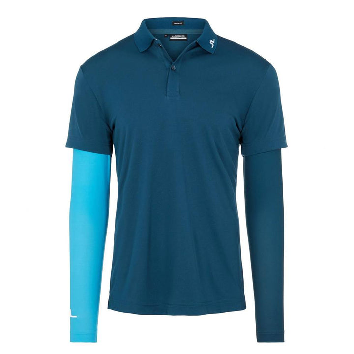 J.Lindeberg Leon Regular Fit LS Golf Polo 2021