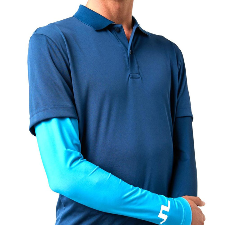 J.Lindeberg Leon Regular Fit LS Golf Polo 2021