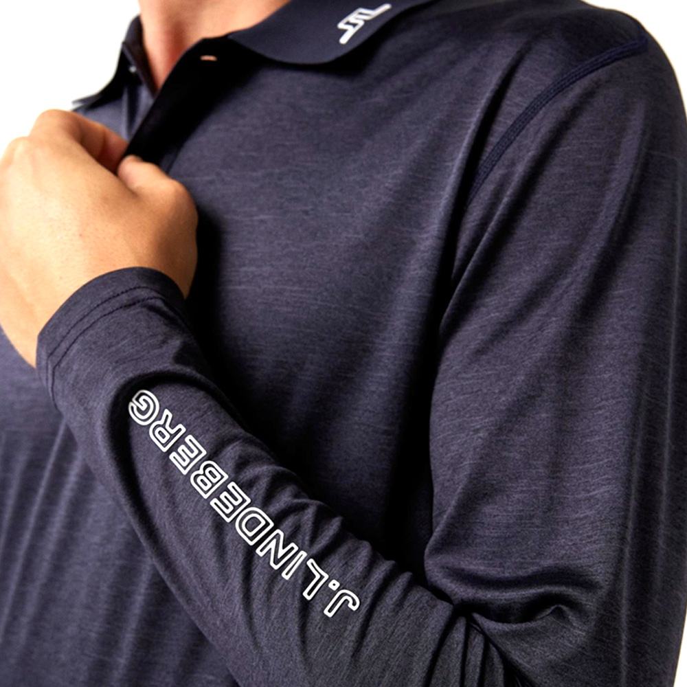 J.Lindeberg Jakob Slim Fit LS Golf Polo 2021