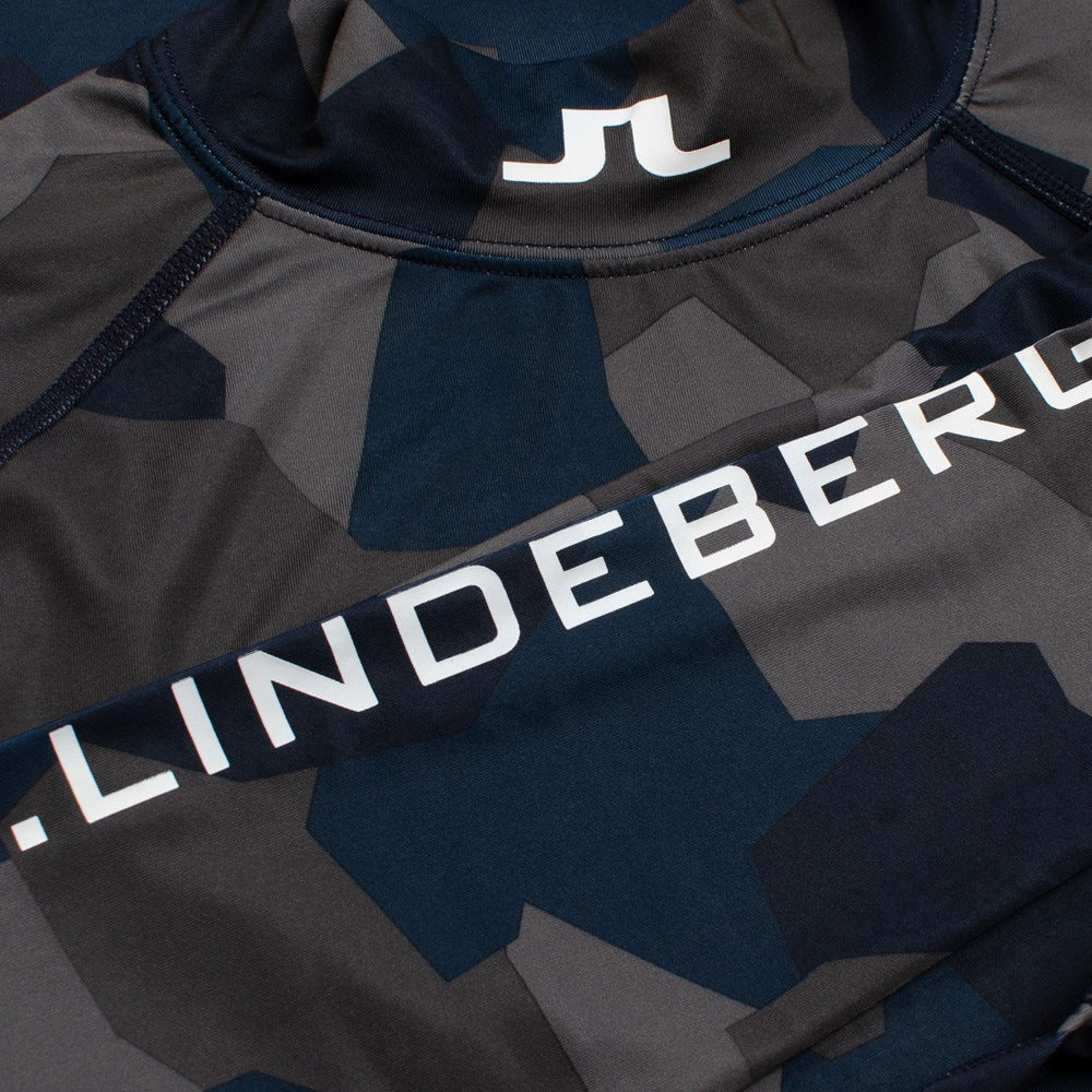 J.Lindeberg M Aello Soft Compression Print Golf Baselayer 2021