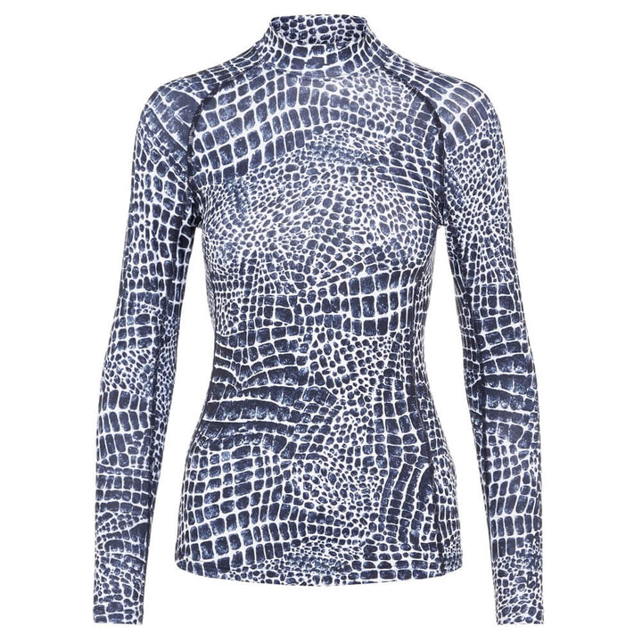 J.Lindeberg Asa Print Soft Compression Golf Top 2021 Women