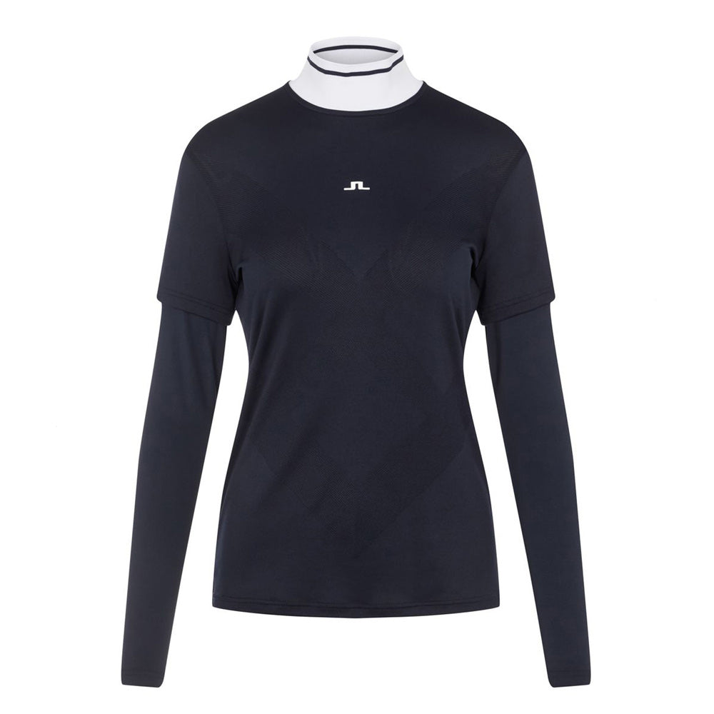 J.Lindeberg Rio Long Sleeve Golf Polo 2021 Women