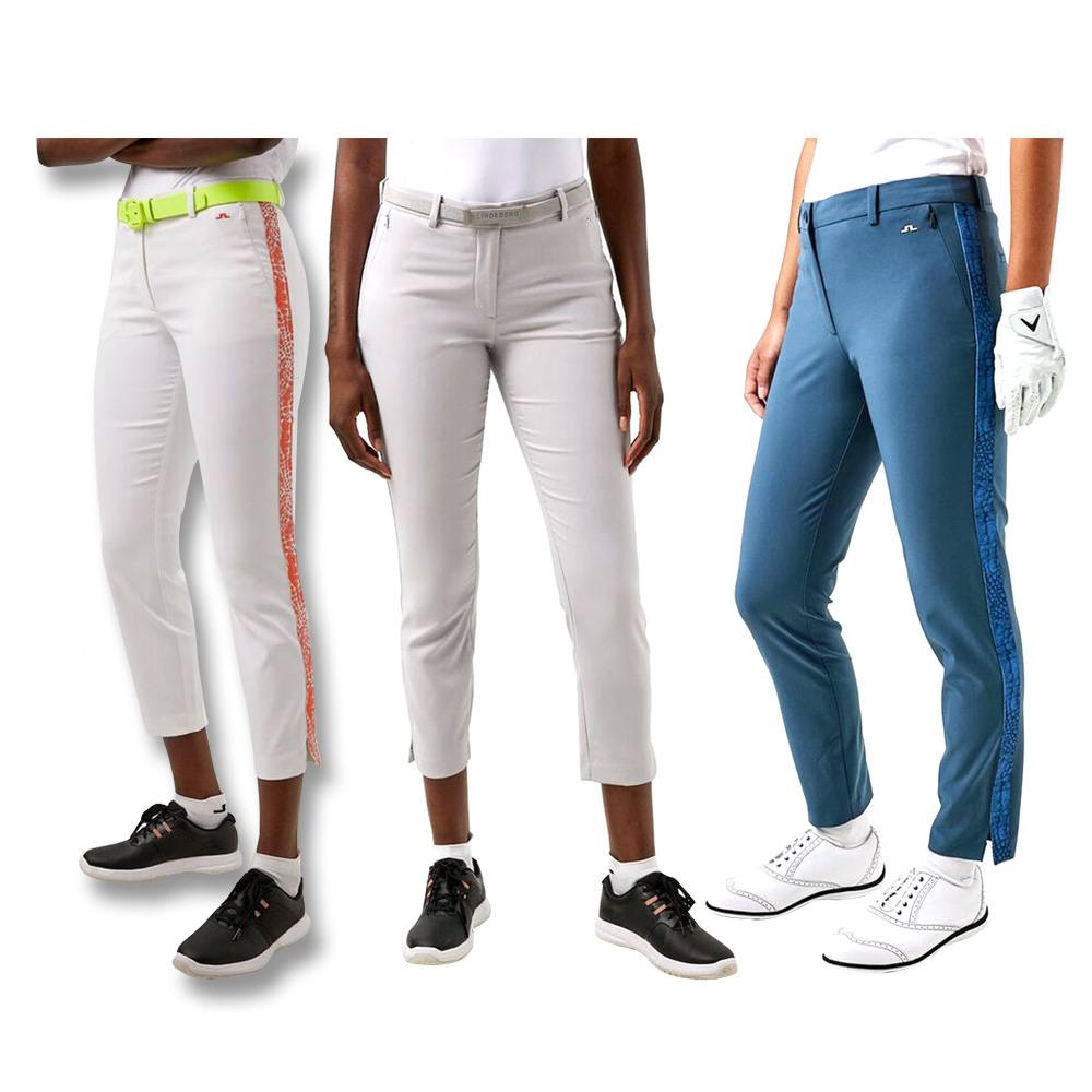 J.Lindeberg Lei Side Stripe Golf Pants 2021 Women