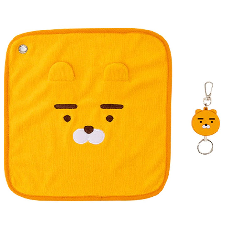 Kakao Friends Golf Face Reel Golf Towel 2022