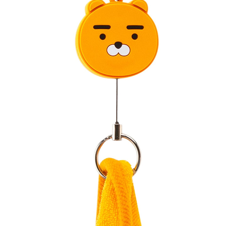 Kakao Friends Golf Face Reel Golf Towel 2022