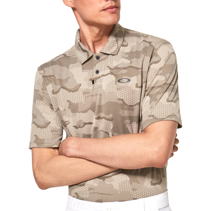 Oakley Jaquard Camo Golf Polo 2021
