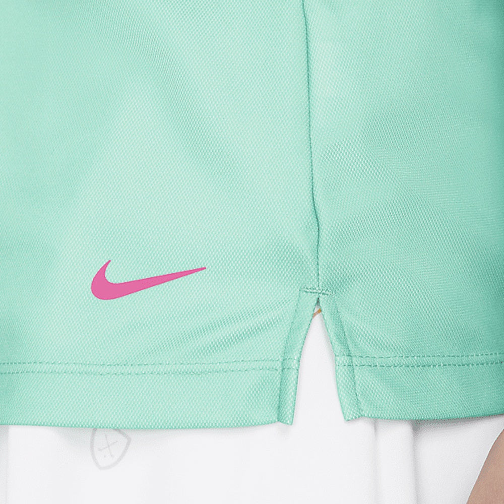 Nike Dri-FIT Victory Striped Sleeveless Golf Polo 2022 Women