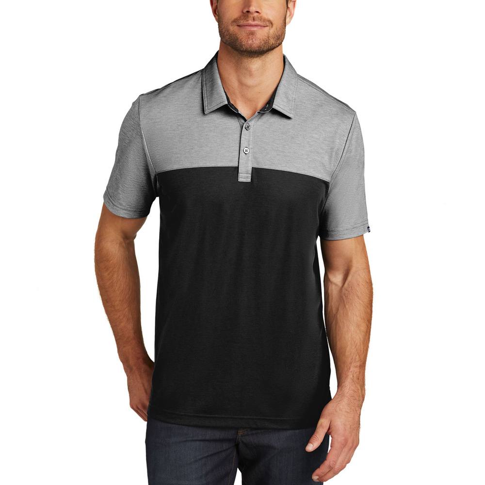 TravisMathew Oceanside Blocked Golf Polo 2022