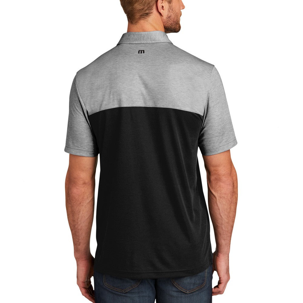 TravisMathew Oceanside Blocked Golf Polo 2022