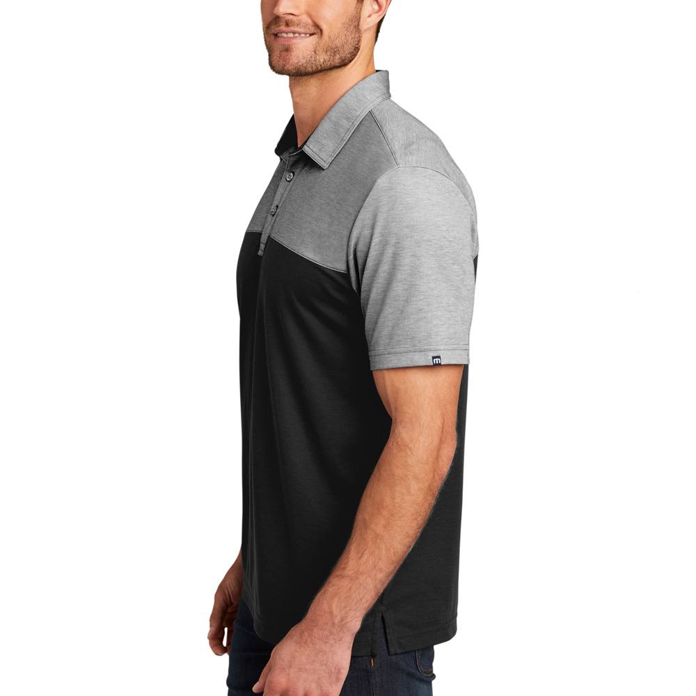 TravisMathew Oceanside Blocked Golf Polo 2022