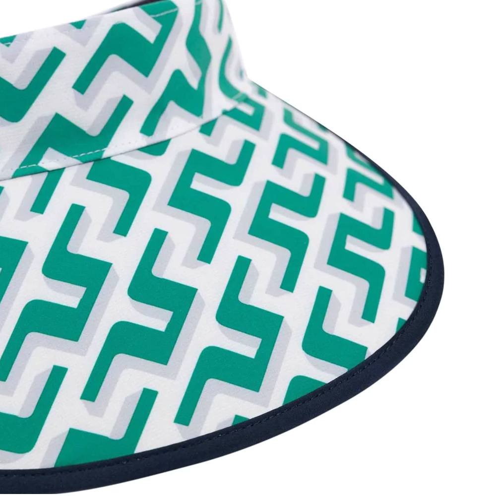 J.Lindeberg Alba Print Big Golf Visor 2022 Women