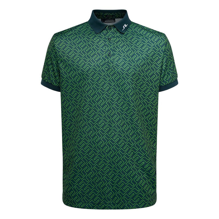 J.Lindeberg Tour Tech Regular Fit Print Golf Polo 2022