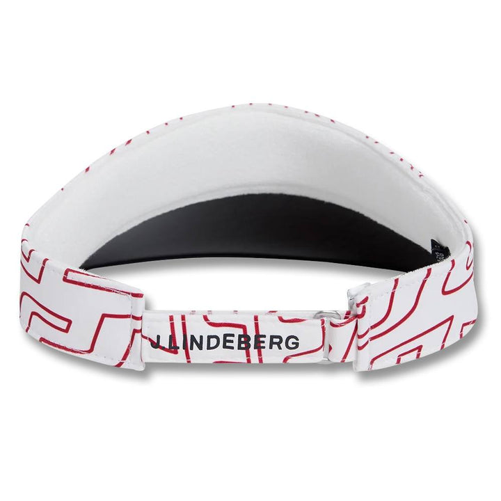 J.Lindeberg Alba Print Big FW Golf Visor 2022 Women