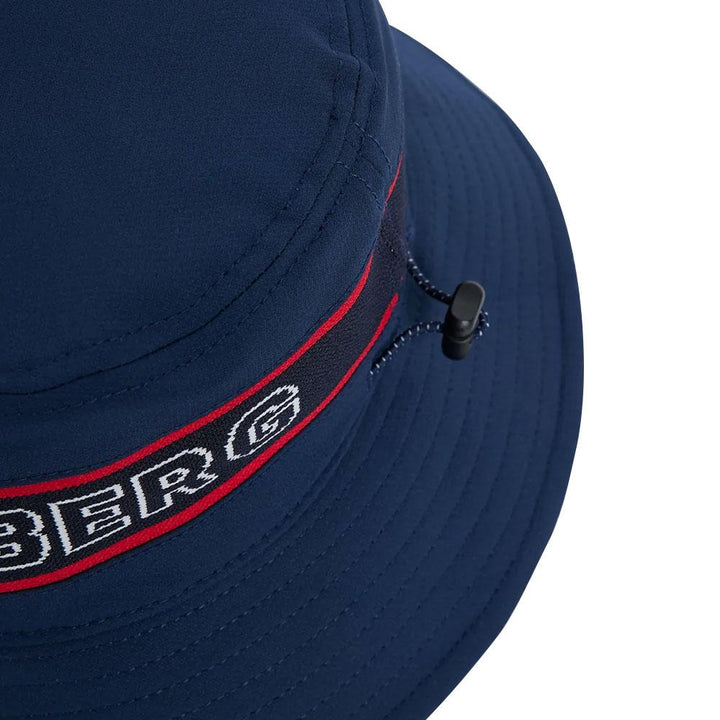 J.Lindeberg Denver Stripe Bucket Golf Hat 2022