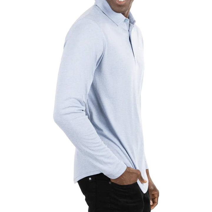 TravisMathew Wilderness Longsleeve Golf Polo 2022