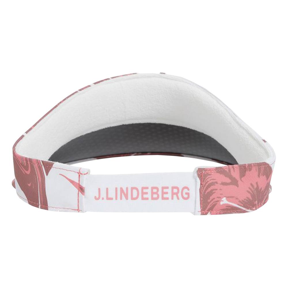 J.Lindeberg Vera Print Big Golf Visor 2023 Women