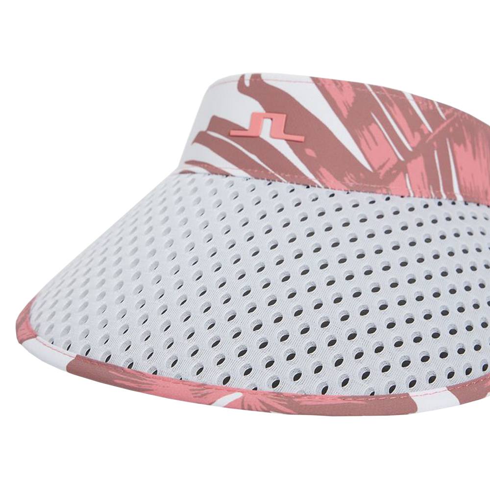 J.Lindeberg Vera Print Big Golf Visor 2023 Women