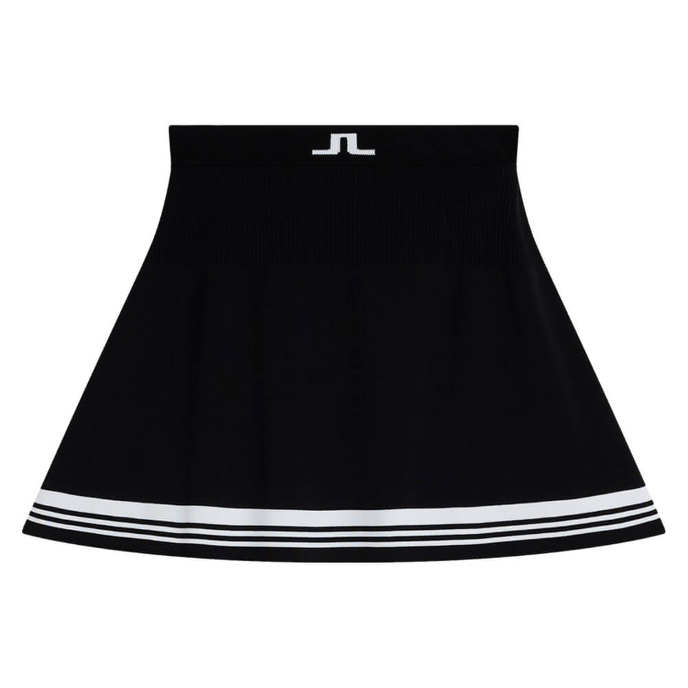 J.Lindeberg Frida Stripe Knitted Golf Skirt 2023 Women
