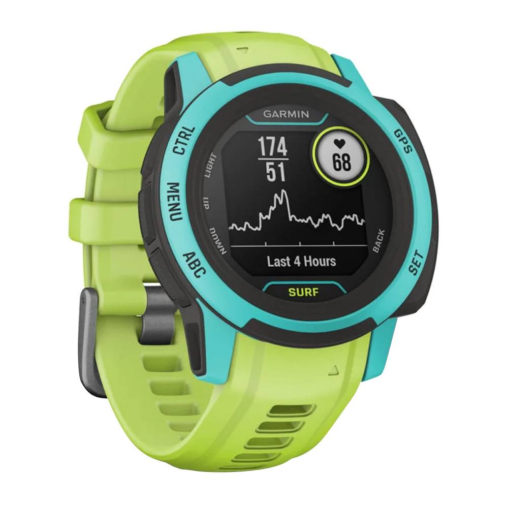 【美品】GARMIN Instinct 2S Dual Power Surf Garmin Instinct 2S Surf Edition GPS Watch – Golfio