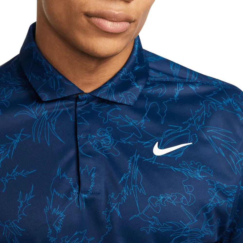  Nike Dri-FIT ADV Tiger Woods Men's Golf Polo Shirt (US, Alpha,  Medium, Regular, Regular, Midnight Navy/Thunder Blue/White) : Clothing,  Shoes & Jewelry