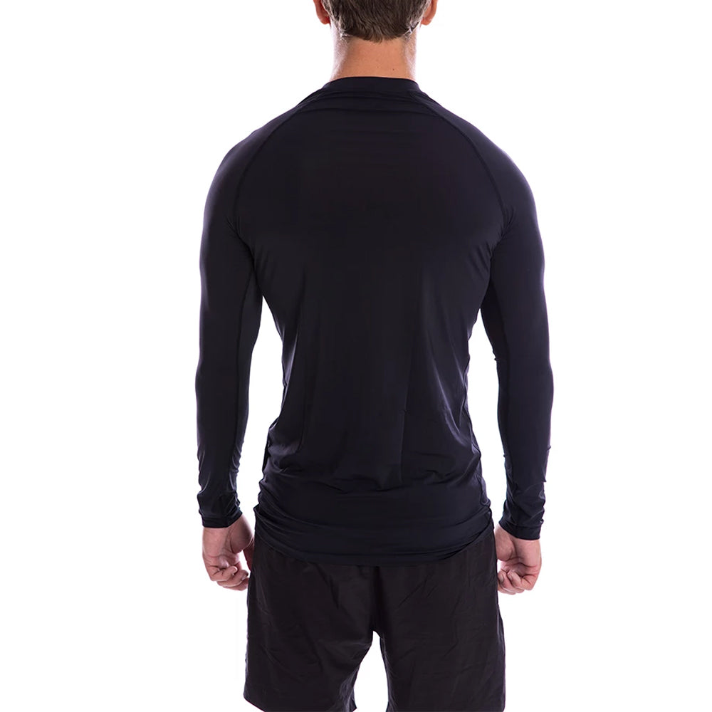 SParms Sun Protect+ UV/Sun Protection Round Neck Longsleeve Golf T-Shirt