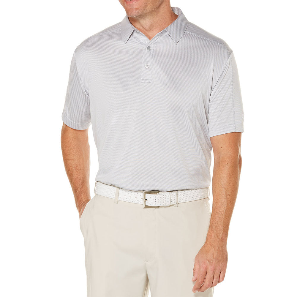 Callaway Opti Dri Denim Jacquarded Golf Polo (Big and Tall)