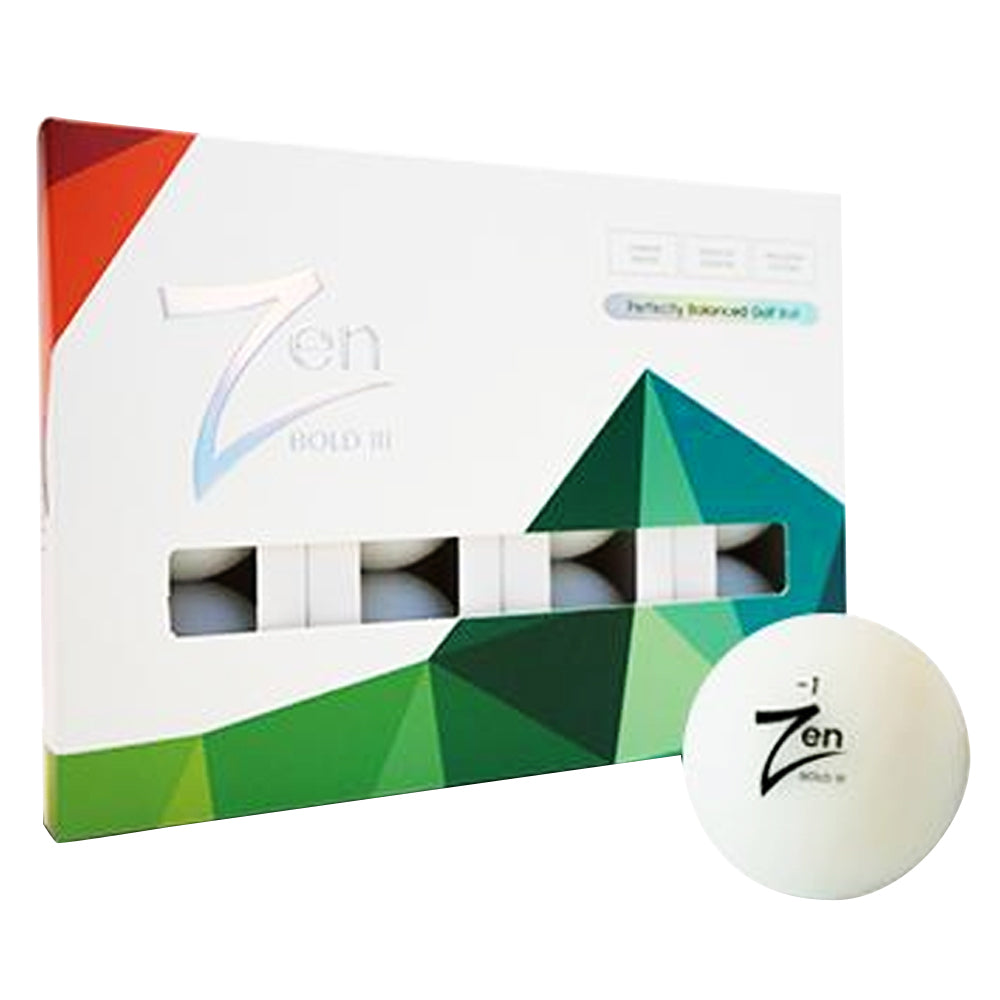 DuoTrac Zen Bold 3 Golf Balls 2018