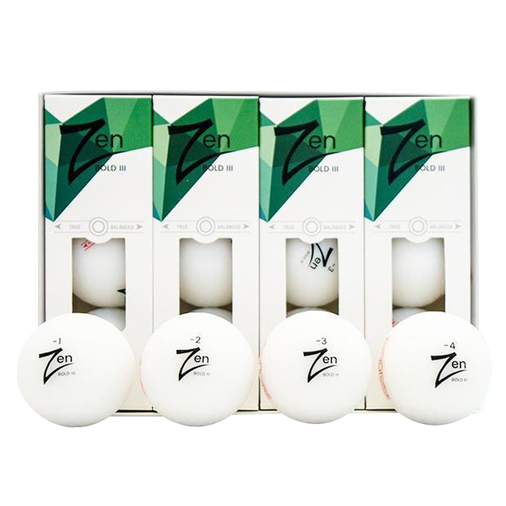 DuoTrac Zen Bold 3 Golf Balls 2018