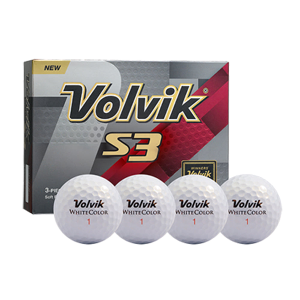 Volvik S3 Golf Balls 2019