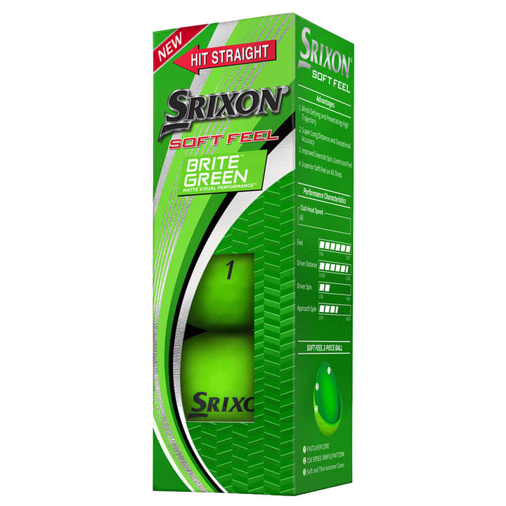 Srixon Soft Feel 12 Brite Golf Balls 2020