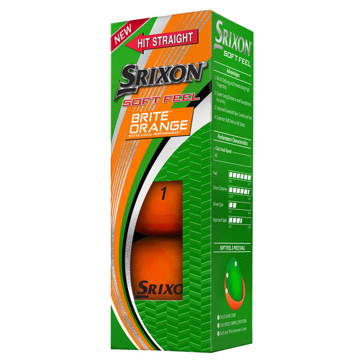 Srixon Soft Feel 12 Brite Golf Balls 2020