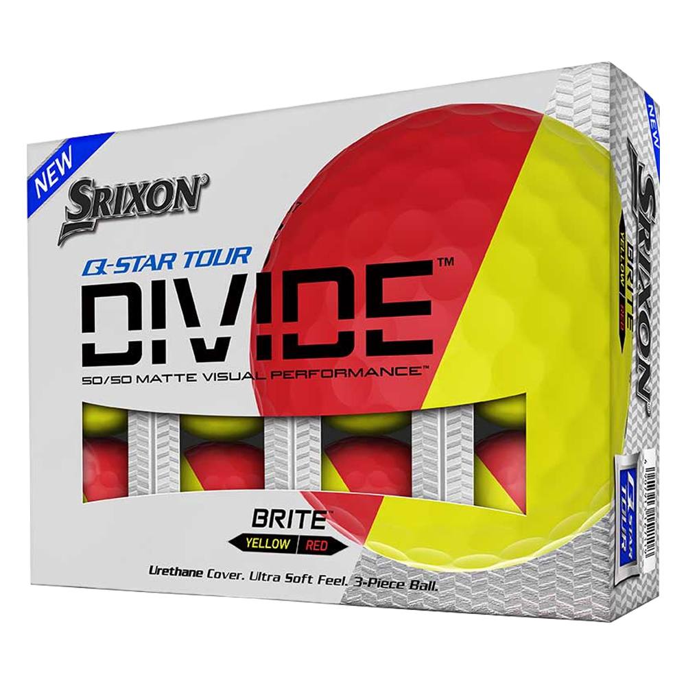 Srixon Q-Star Tour Divide Golf Balls 2021