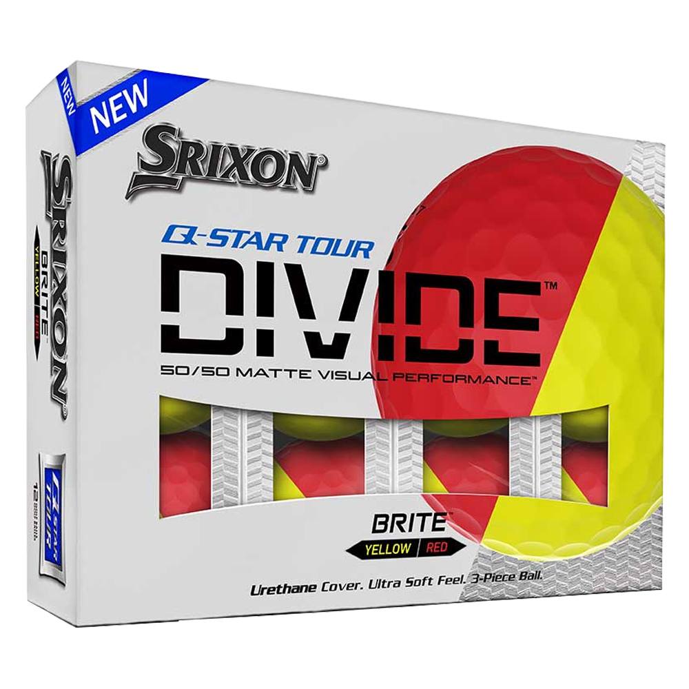 Srixon Q-Star Tour Divide Golf Balls 2021