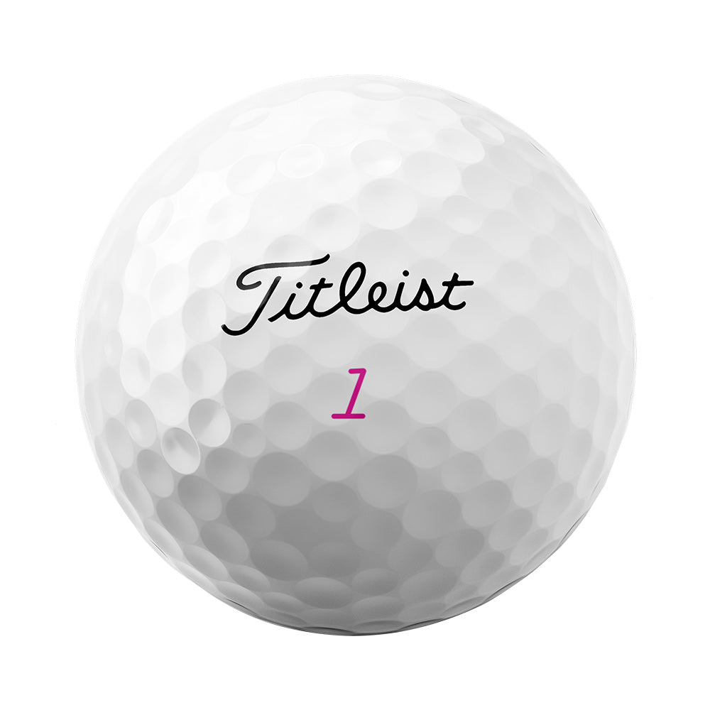 Titleist Pro V1 Pink Play Golf Balls 2021