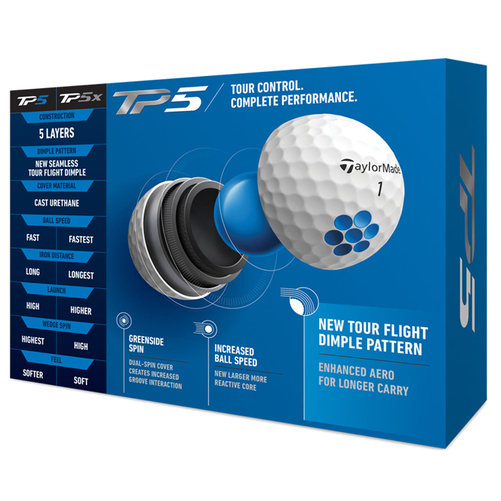 TaylorMade TP5 Golf Balls 2021