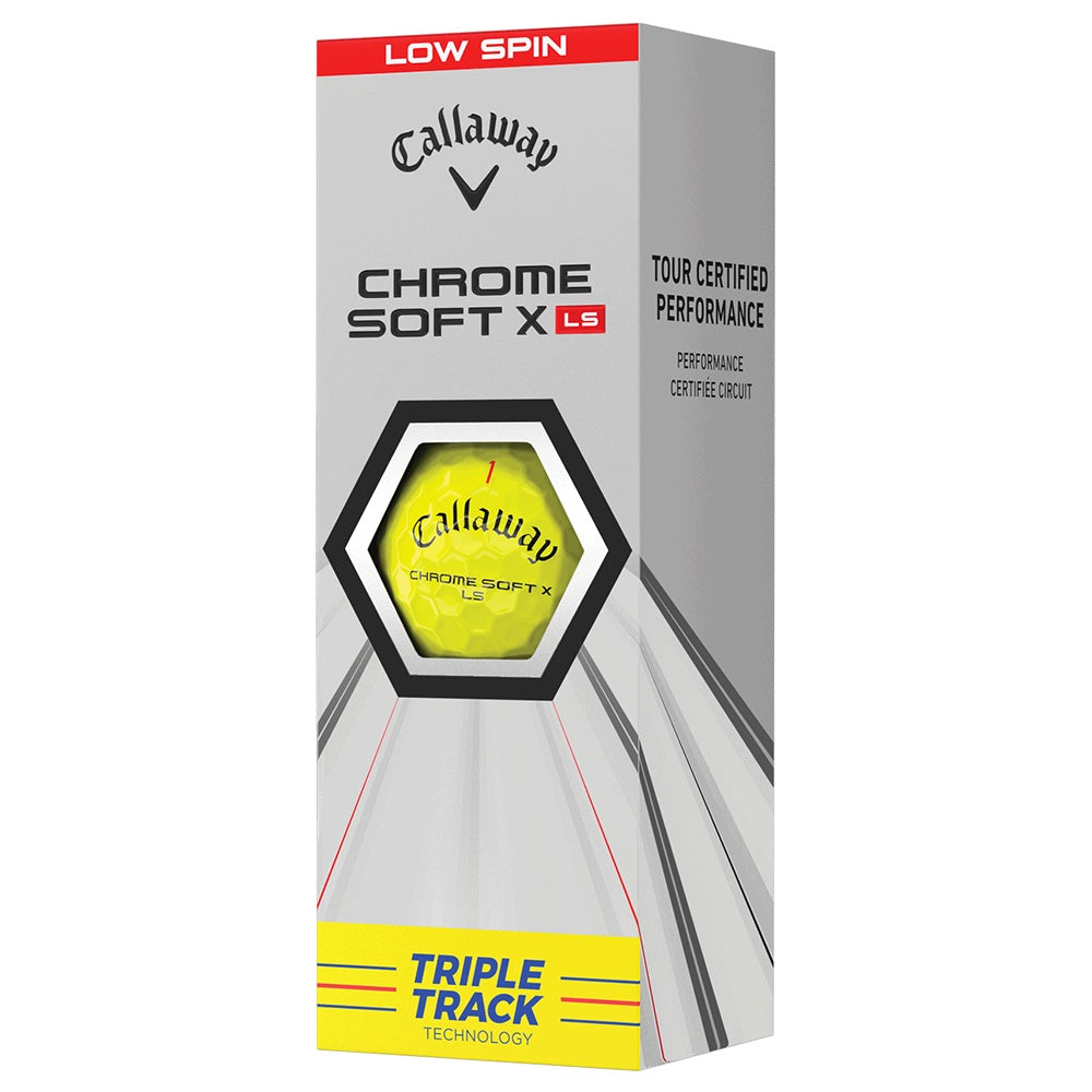 Callaway Chrome Soft X LS Triple Track Golf Balls 2021