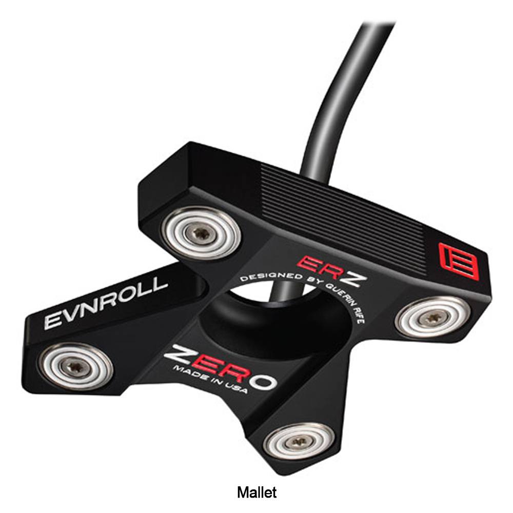 Evnroll ER ZERO Black Gravity Balanced Mallet Putter 2022