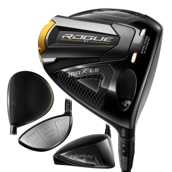 Tête pilote Callaway Rogue ST MAX uniquement finition noire Tête pilote Callaway Rogue ST MAX uniquement finition noire